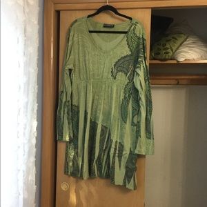 Long sleeved dress